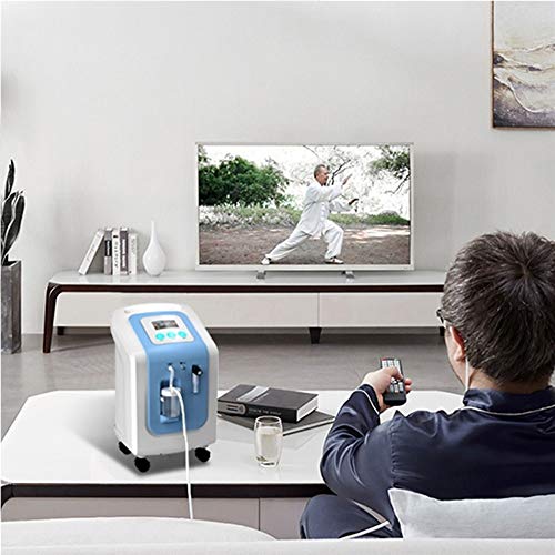 Concentrador de oxígeno en el hogar de ancianos concentrador de oxígeno portátil de la mujer embarazada Pequeño atomización del anión de la máquina Función de oxígeno, 220V Terapia de oxigeno