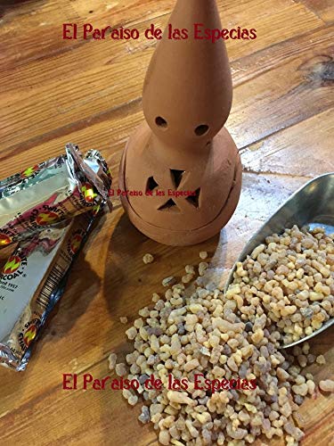 Conjunto formado por Incensario con Forma de Nazareno de Barro, 20 Pastillas de Carbón Litúrgico & 50 grs de Incienso Lagrimas