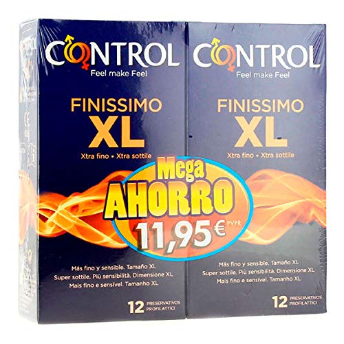 Control DUPLO Adapta XL Finissimo Preservativos,2x12Ud