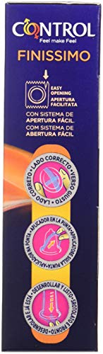 CONTROL Finissimo Easy Way Preservativos - Pack de 10 preservativos