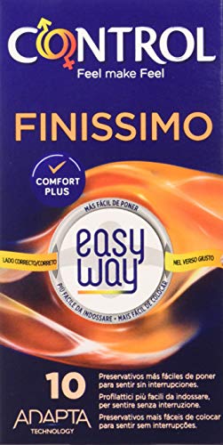 CONTROL Finissimo Easy Way Preservativos - Pack de 10 preservativos