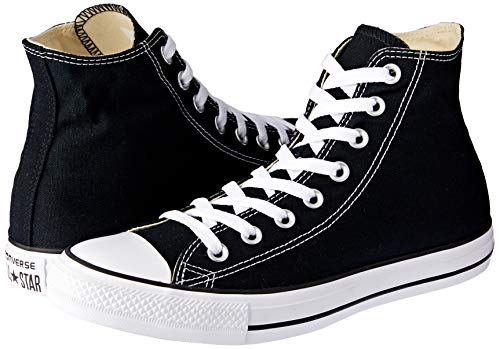 Converse Chuck Taylor All Star Hi, Zapatillas Altas Unisex adulto, Negro (Black/White), 36.5 EU