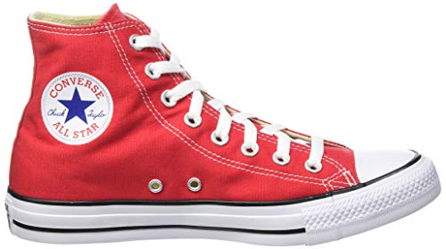 Converse Chuck Taylor All Star Hi, Zapatillas de tela Unisex, Rojo (Varsity Red), 38 EU