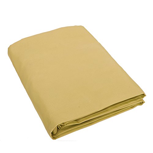 Cool Area Toldo Vela de Sombra Rectangular 4 x 5 Metros, Impermeable Protección UV para Patio Exteriores Jardín, Color Arena