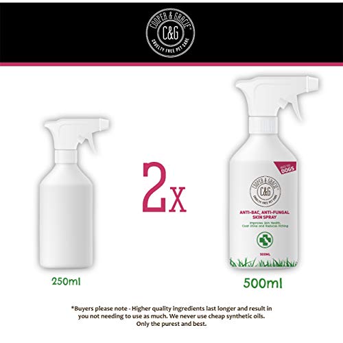 Cooper And Gracie C&G Cruelty free Pet Care Anti Bacterial Anti Fungal Dog Health Spray