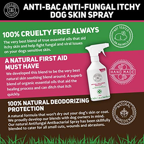Cooper And Gracie C&G Cruelty free Pet Care Anti Bacterial Anti Fungal Dog Health Spray