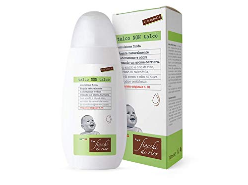 Copos de arroz talco no talco 120 ml