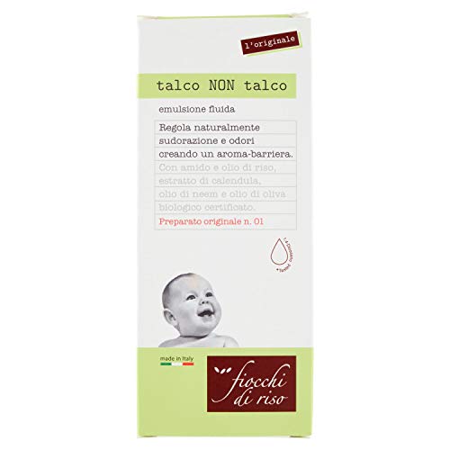 Copos de arroz talco no talco 120 ml