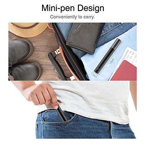 Cortapelos Nariz, Quitar Pelos Nariz, Cortadora de Pelo Nariz y Orejas Impermeable con Motor Potente y Silencioso 