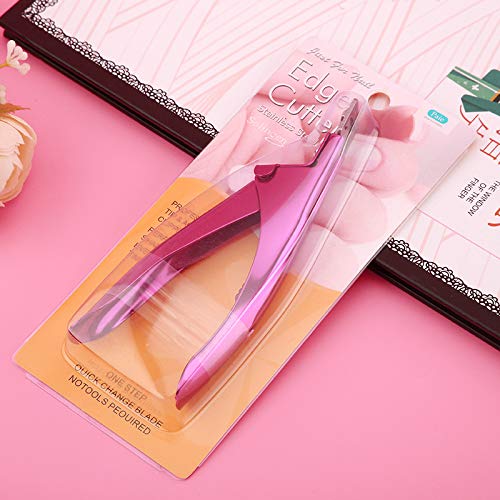 Cortaúñas de uñas acrílicas para uñas postizas de gel artificial, a prueba de óxido, afilado, profesional, manicura y pedicura, herramientas de cuidado de uñas