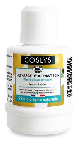 Coslys Cuidado del Cuerpo Desodorante Piedra de Alun Jardín Citroné Recarga 50 ml