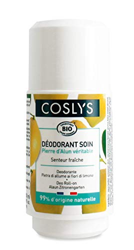 Coslys - Pierre d'Alun - Desodorante para el cuidado corporal, fragancia a limón, 50 ml