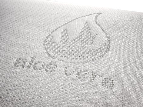 COSMOS | Almohada Genesis | Almohada Viscoelástica 60x40 Cm Tejido Aloe Vera Desenfundable | Altura 13 Cm | Ultra Transpirable Hipoalergénica y Antiácaros