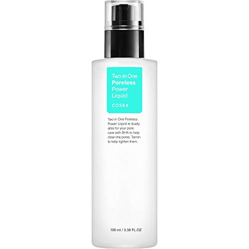 COSRX   Dos en uno Power Poreless Liquid, 100ml / 3.38fl.oz/Limpieza y apriete de los poros dilatados