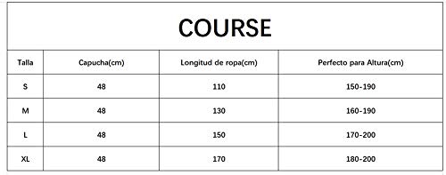 Course Capa con Capucha Rojo para Halloween, Capucha Unisex para Adultos, con Capucha y Capa de Halloween, Capa con Capucha para Fiesta de Difraces Noche Vampire