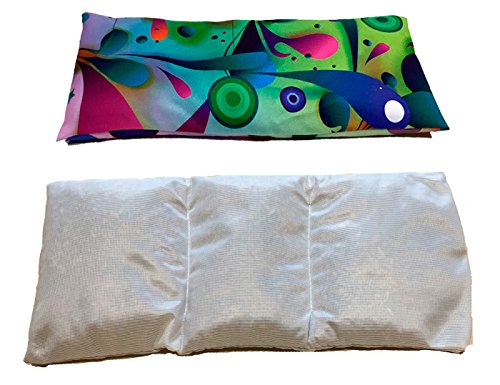 COVERBAGBCN Saco térmico estándar con Doble Funda con Semillas de Trigo y Lavanda - Miro