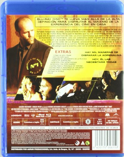 Crank: Veneno en la sangre [Blu-ray]