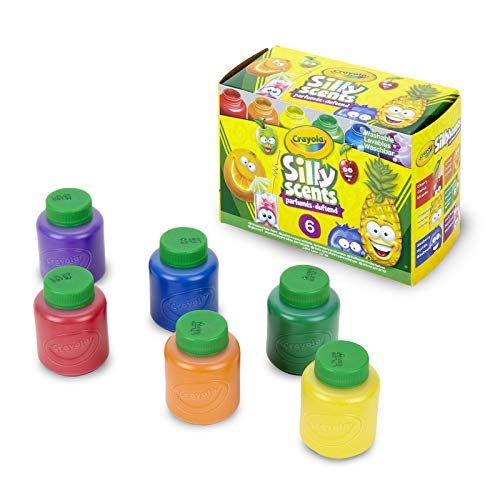 Crayola-54-2392 Set 6 Témperas perfumadas 13x9cm, Multicolor (54-2392) , color/modelo surtido