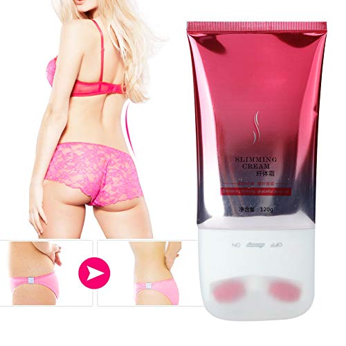 Crema caliente, 120 ml de crema adelgazante Quema grasa Grasa adelgazante Crema corporal reafirmante Crema quemagrasas para el vientre Entrenamiento de pérdida de peso termogénico