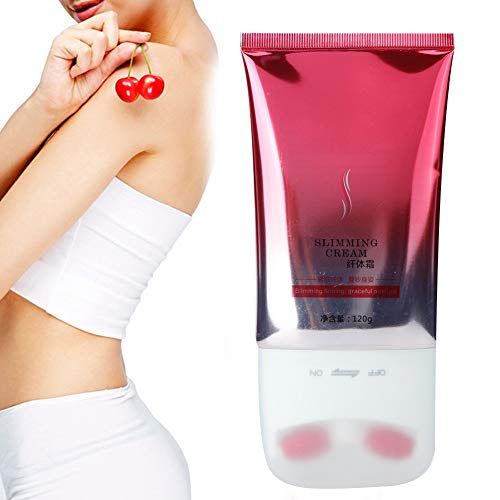 Crema caliente, 120 ml de crema adelgazante Quema grasa Grasa adelgazante Crema corporal reafirmante Crema quemagrasas para el vientre Entrenamiento de pérdida de peso termogénico