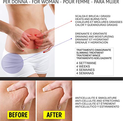 Crema Corporal Anticelulítica | Quemador de Grasa Adelgazante Adelgazante Reafirmante | Abdomen Vientre, Pies y Piernas Carnitina Fosfatidilcolina | Orgánico Hecho en Italia | Hombre y mujer