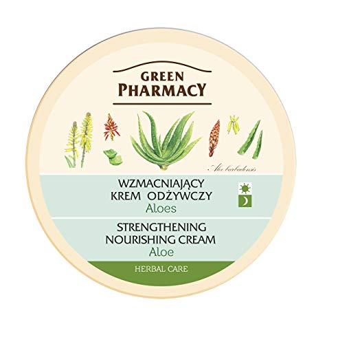 Crema de día, de Green Pharmacy, con Aloe Vera, 0 % parabenos, 150 ml