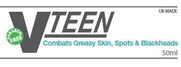 Crema de Tratamiento Vteen para Espinillas con Ácido Salicílico de Alta Potencia - Milia y Problemas de Manchas y Piel Grasa - Adecuada y Segura para las Personas Propensas al Acné - Sin Parabenos 50g