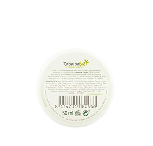Crema Hidratante Facial y corporal Aloe Vera 50 ml Tabaibaloe
