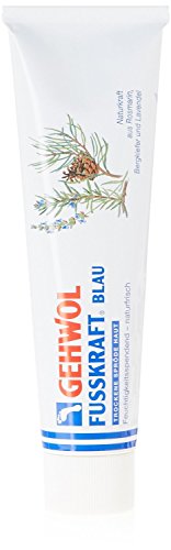 Crema hidratante natural para piel seca y áspera de pie Gehwol Fusskraft® Blue, tubo de 125 ml