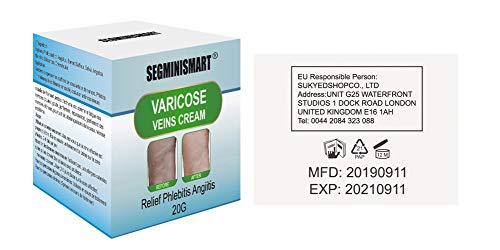 Crema para venas varicosas,Alivio de crema para venas varicosas,Crema de Venas Varicosas Crema Calmante para Piernas,Tratamiento de Venas de Araña para Piernas