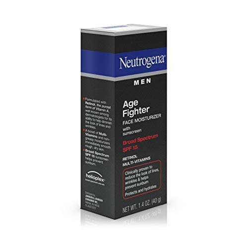 Crema reparadora, crema antiedad para hombres, facial antiarrugas de Neutrogena, 1,4 g