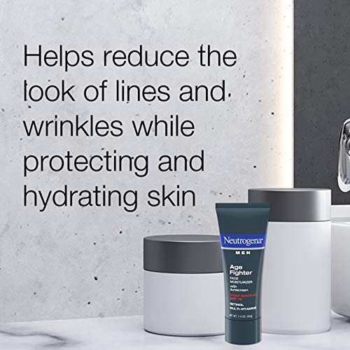 Crema reparadora, crema antiedad para hombres, facial antiarrugas de Neutrogena, 1,4 g