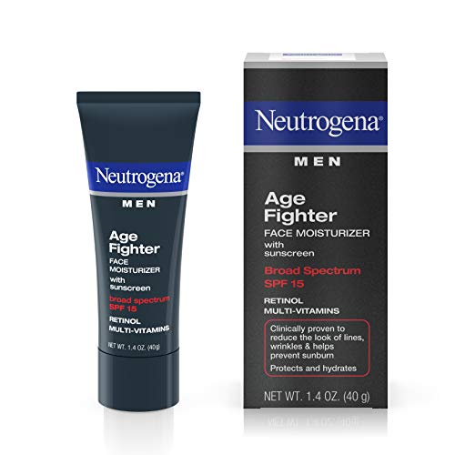 Crema reparadora, crema antiedad para hombres, facial antiarrugas de Neutrogena, 1,4 g