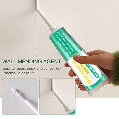 Crema reparadora de Pared,reparador de Grietas para Pared,Agentes de Reparación de Pared,Wall Mending Agent Cream,Wall Repair Cream,Crema para la Cocina del hogar
