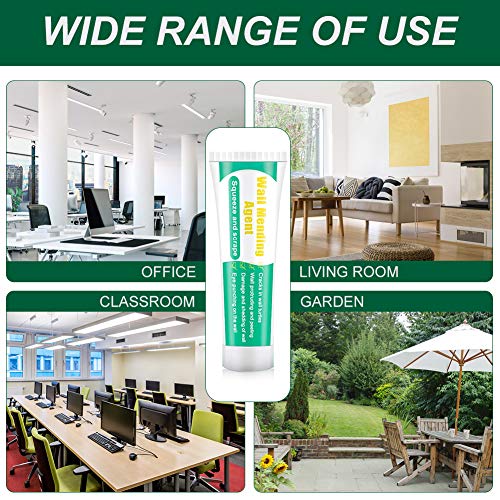 Crema reparadora de Pared,reparador de Grietas para Pared,Agentes de Reparación de Pared,Wall Mending Agent Cream,Wall Repair Cream,Crema para la Cocina del hogar