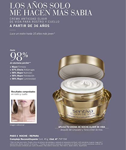 CREMA rostro y cuello ELIXIR DE VIDA | YANBAL