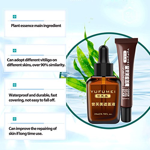 Crema Tatuaje corrector Cicatrices mancha de nacimiento maquillaje permanente ocultador kit crema de líquido aftercare de recuperación ungüento con brocha