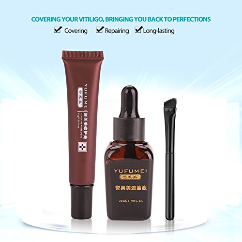 Crema Tatuaje corrector Cicatrices mancha de nacimiento maquillaje permanente ocultador kit crema de líquido aftercare de recuperación ungüento con brocha