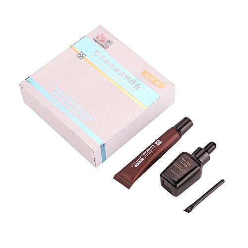 Crema Tatuaje corrector Cicatrices mancha de nacimiento maquillaje permanente ocultador kit crema de líquido aftercare de recuperación ungüento con brocha