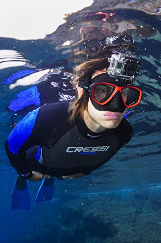 Cressi Action, máscara de buceo para cámara GoPro Unisex,