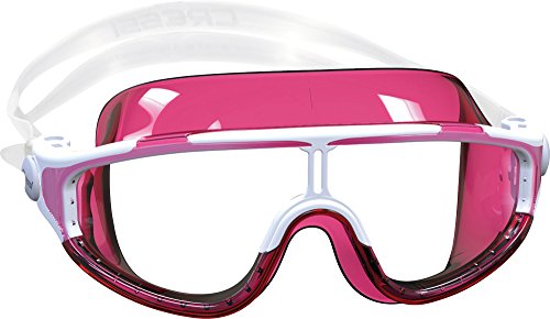 Cressi Gafas de natación, Unisex niños, Rosa/Blanco, 2/7 Años-Baloo