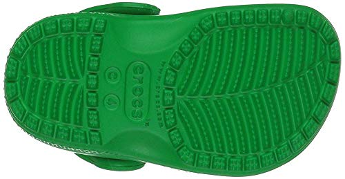 Crocs Classic Clog K, Zuecos Unisex Niños, Verde (Grass Green), 24/25 EU