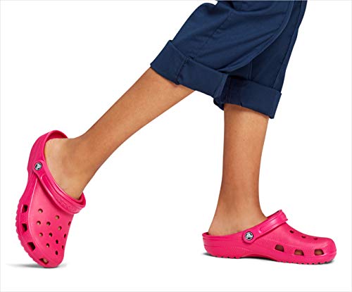 Crocs Classic Clog, Zuecos Unisex Adulto, Rosa (Candy Pink 6X0), 39/40 EU