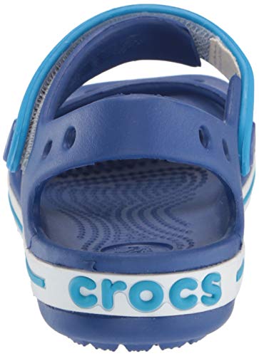 Crocs Crocband Sandal Kids, Sandalias Unisex Niños, Azul (Cerulean Blue/Ocean), 27/28 EU