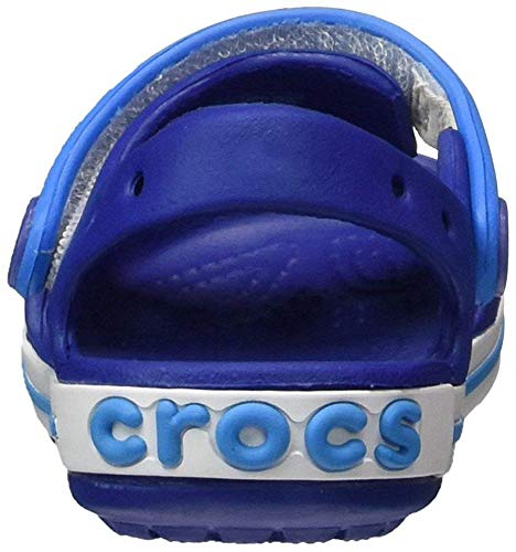Crocs Crocband Sandal Kids, Sandalias Unisex Niños, Azul (Cerulean Blue/Ocean), 27/28 EU