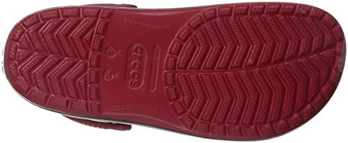 Crocs Crocband U, Zuecos Unisex Adulto, Rojo (Pepper), 39-40 EU