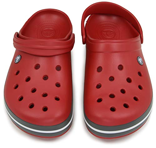Crocs Crocband U, Zuecos Unisex Adulto, Rojo (Pepper), 39-40 EU