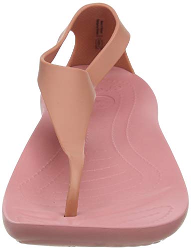 Crocs Sexi Flip Women, Sandalias para Mujer, Rosa (Blossom 682), 41/42 EU