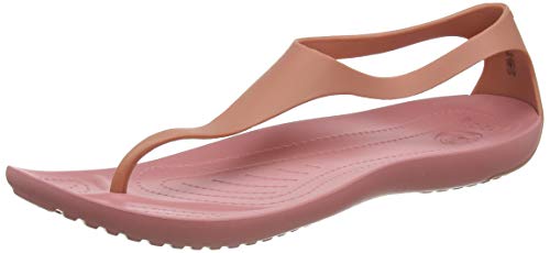 Crocs Sexi Flip Women, Sandalias para Mujer, Rosa (Blossom 682), 41/42 EU