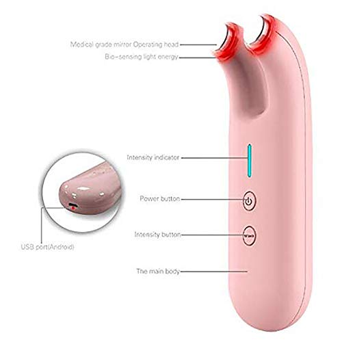 CSFM-Face Eléctrico Masajeador Facial EMS Luz Bio-Sensing RF Radio Frecuencia Protección Piel Levantamiento Apretar Eliminación Arrugas Masaje Facial